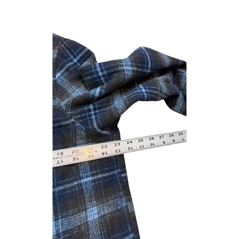WeSC James Waist Coat Mens Size Medium Womens Large Shadow Check Lined Jacket